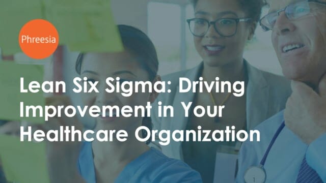 lean six sigma healthcare