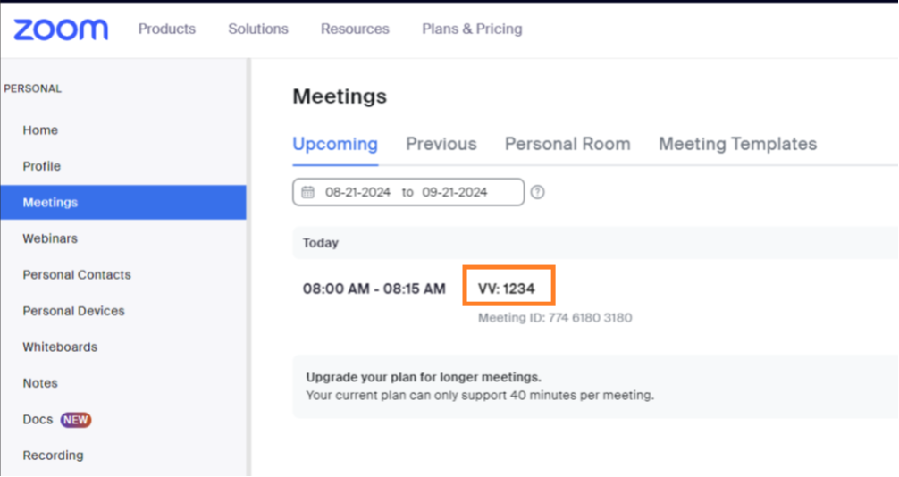 Zoom meeting screenshot