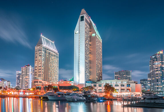 City skyline of San Diego